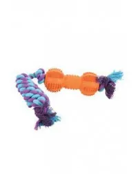 Hračka pes ROPE BONE gumový...